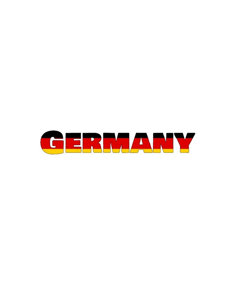Thumbnail 4 of 4, iPhone Case, Germany Flag Text designed and sold by ElevenGraphics.