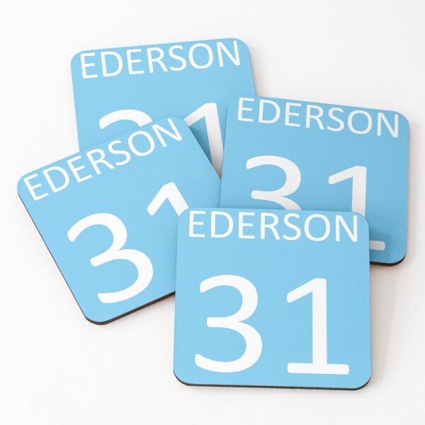 Item preview, Ederson Manchester City FC designed and sold by lochlainlacy.