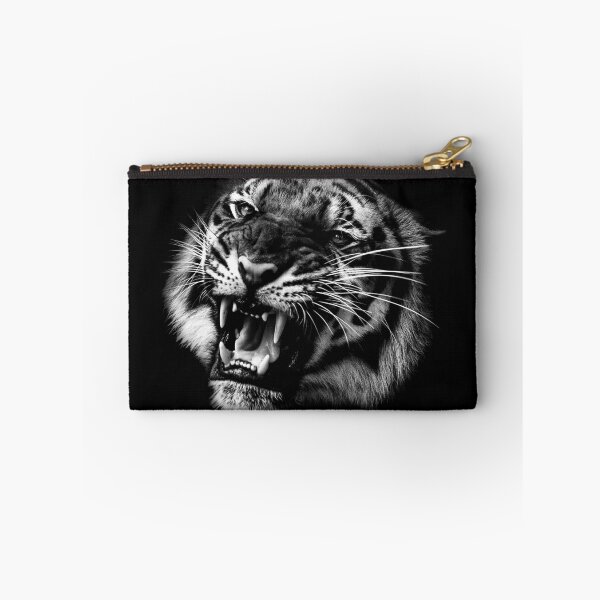 Item preview, wild Tiger face black and white  designed and sold by Mk5studio.