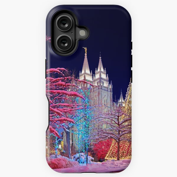 Item preview, Salt Lake Temple Light Tree From Bridge vrt designed and sold by Ken Fortie.