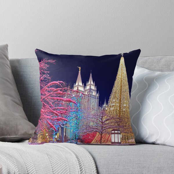 Item preview, Salt Lake Temple Light Tree From Bridge vrt designed and sold by Ken Fortie.