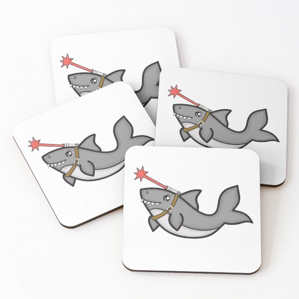 Item preview, Shark with Laser beams on their head designed and sold by RootsOfDesign.