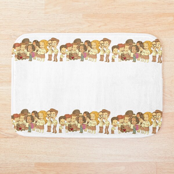 Big Mouth _ Squad Sketch Bath Mat