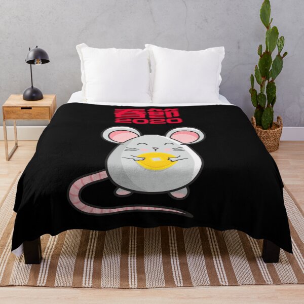 Item preview, Chinese new year 2020 Cute Rat with Gold Coin Funny TShirt designed and sold by lxmag.