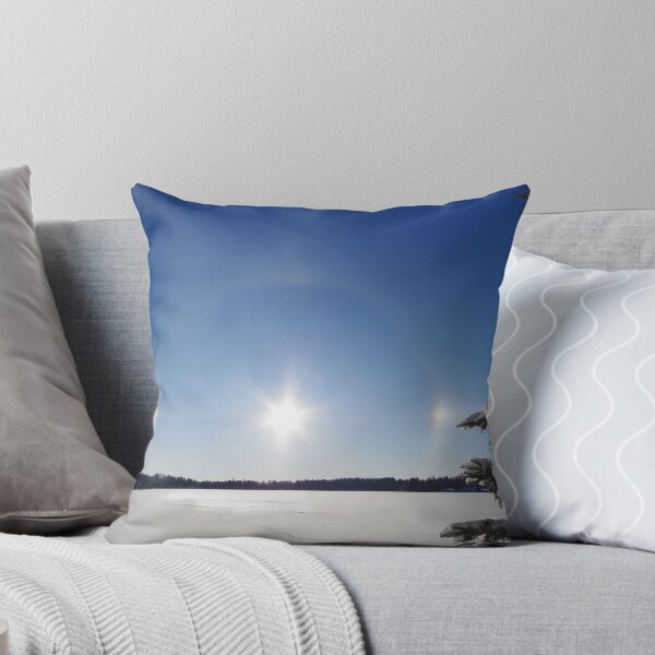 Item preview, Christmas 2017 Sun Dog Over a Frozen Minnesota Lake designed and sold by Debbie Center.