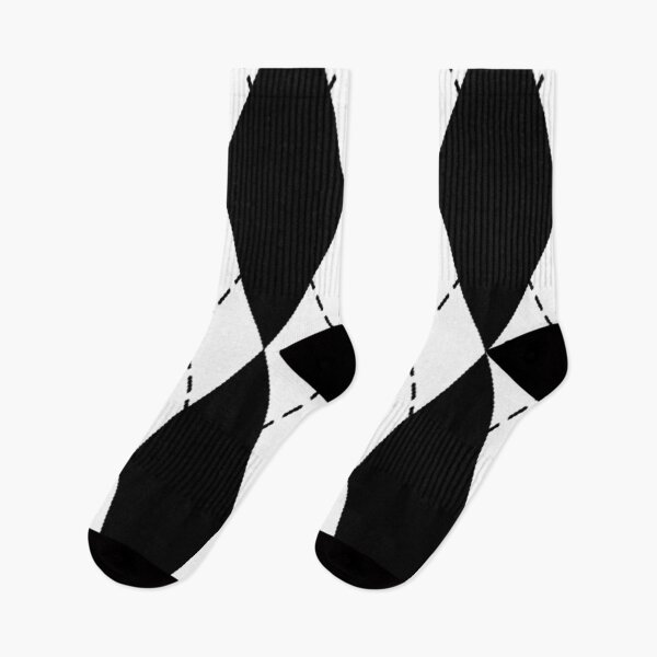 Item preview, Black and White Argyle Pattern designed and sold by pro2ozoa.