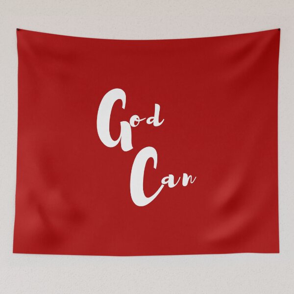 Item preview, Christian quote God Can designed and sold by pureheartvision.