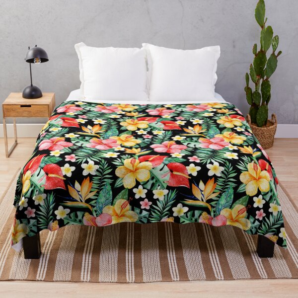 Item preview, Stunning Tropical Flowers and Leaves designed and sold by Pixelchicken.