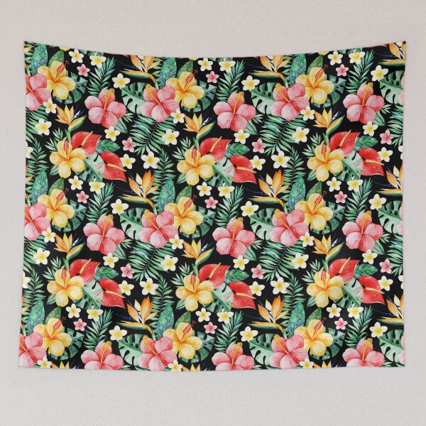 Item preview, Stunning Tropical Flowers and Leaves designed and sold by Pixelchicken.
