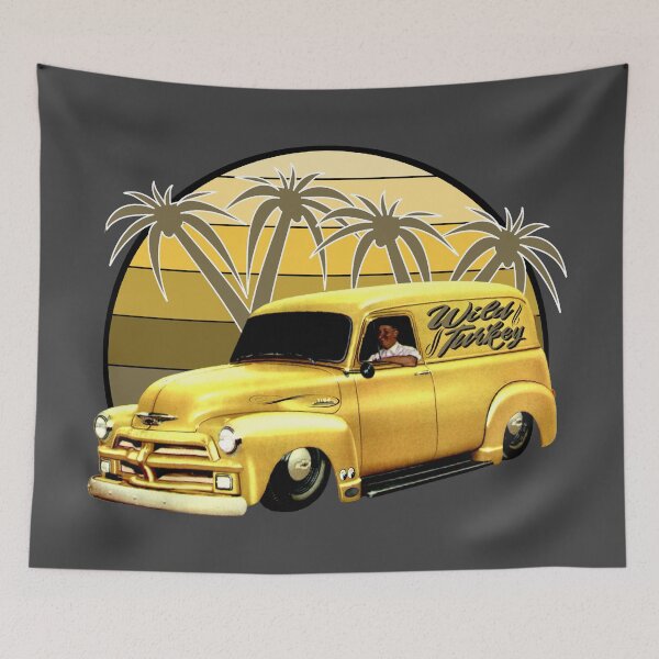 Item preview, Wild Turkey Slammed 1954 Panel Delivery Classic Truck designed and sold by CharJens.