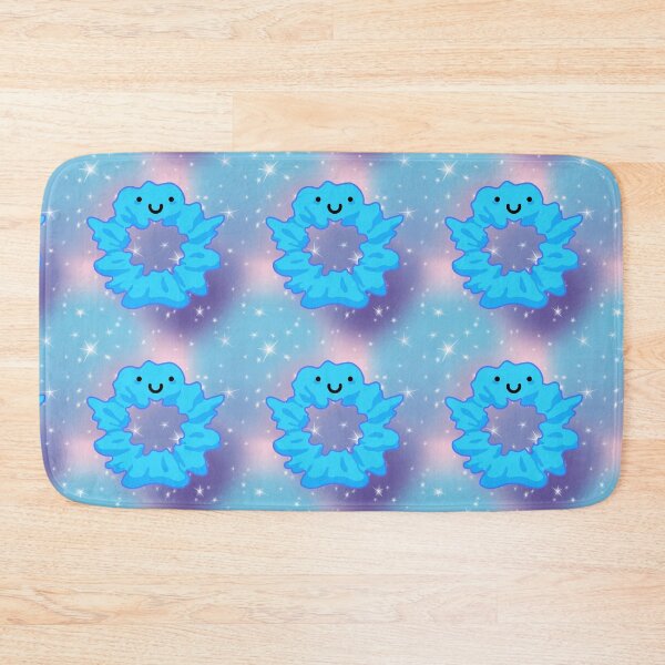 Item preview, Teal Blue Kawaii Scrunchie Character designed and sold by AricHutfles.