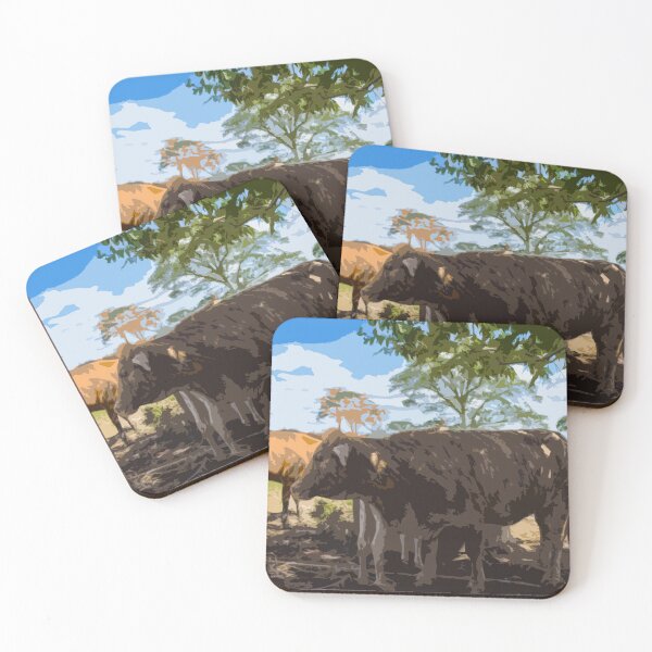 Item preview, big bull in the countryside designed and sold by ricobarinas.