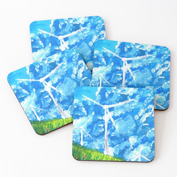 Item preview, Wind Mills and Clouds designed and sold by Sebastian Grafmann.