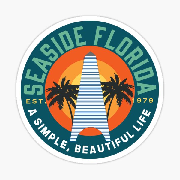 SEASIDE FLORIDA STICKER Sticker