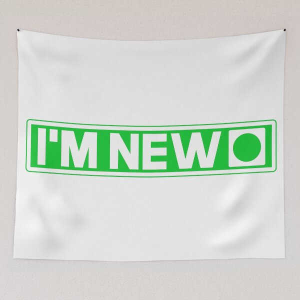 Item preview, I’m New Ski Sign designed and sold by ChasingGnarnia.