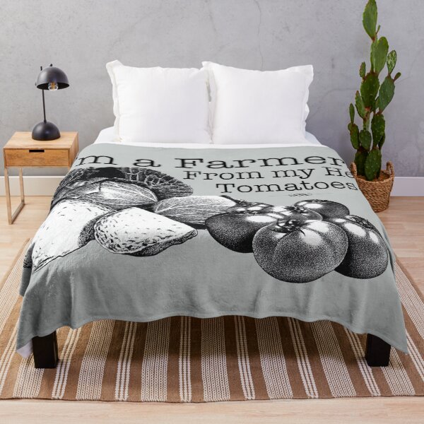 Item preview, I'm a Farmer from my head tomatoes designed and sold by Lori Clough.
