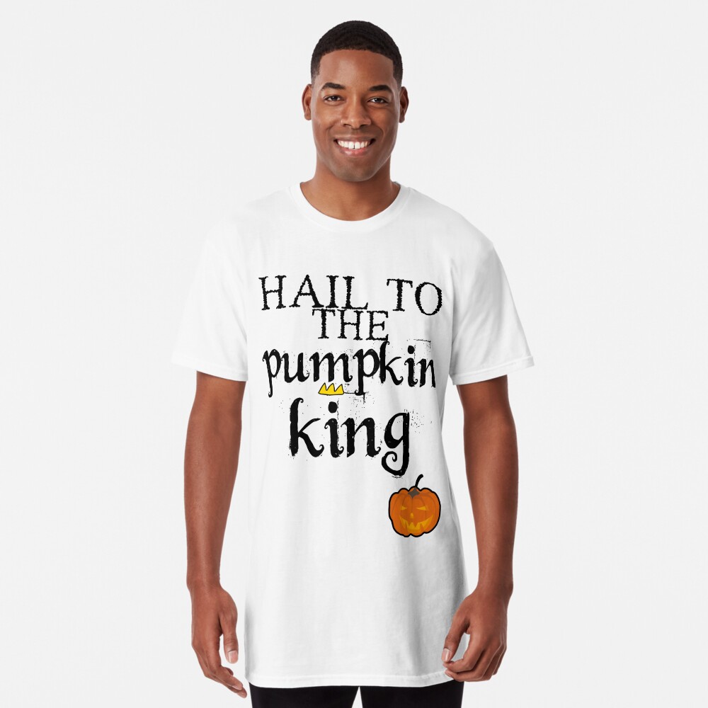 all hail the pumpkin king shirt