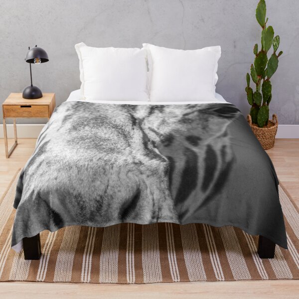 Item preview, Giraffe Close-Up Monochrome designed and sold by srgreen.