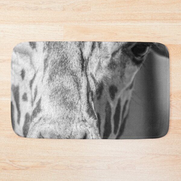 Item preview, Giraffe Close-Up Monochrome designed and sold by srgreen.