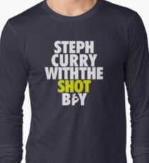 steph curry with the shot shirt