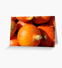 Winter Squash Greeting Card
