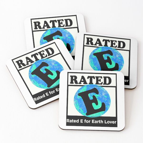 Item preview, Rated E for Earth Lover Environmentalist Earth Day 2020 designed and sold by funnytshirtemp.