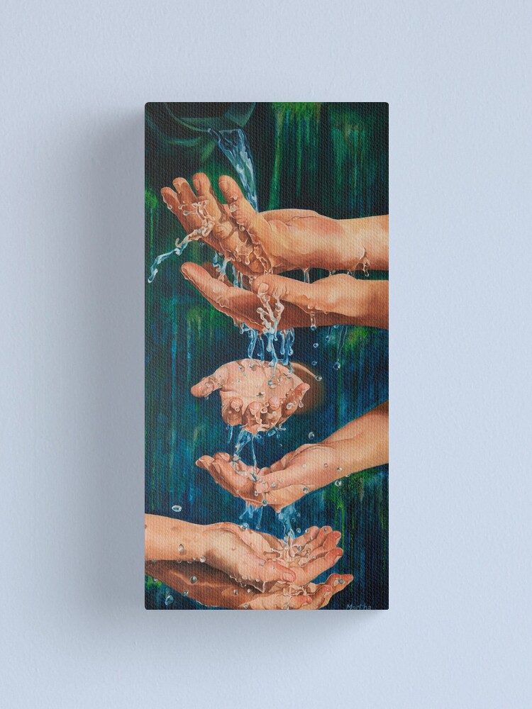 Alternate view of Flow Canvas Print