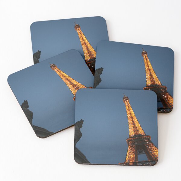 Item preview, The Eiffel Tower at Night designed and sold by aevans1500.
