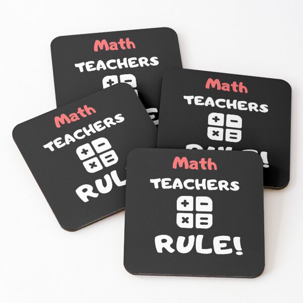 Item preview, Math Teachers Rule! designed and sold by playerpup.