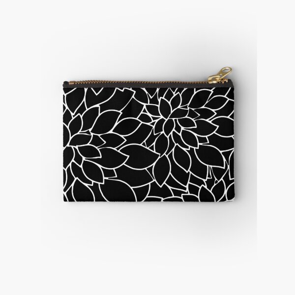 Item preview, Black Large Dahlia Flower Petals designed and sold by rewstudio.