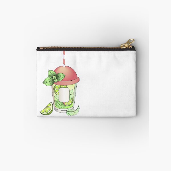 Item preview, Mojito in a glass with a lid and a drinking pipe. designed and sold by DisaAnna.