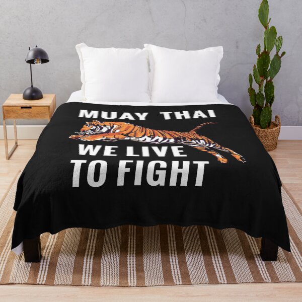 Item preview, Muay Thai Tiger Workout Shirt designed and sold by fitgirlforlife.