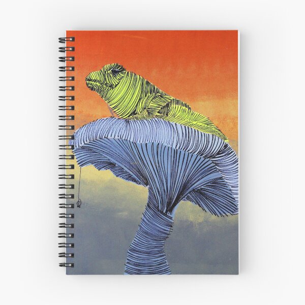 Item preview, Frog On Mushroom By ArtGuru 9575 - Acrylic On Paper designed and sold by Art Guru.