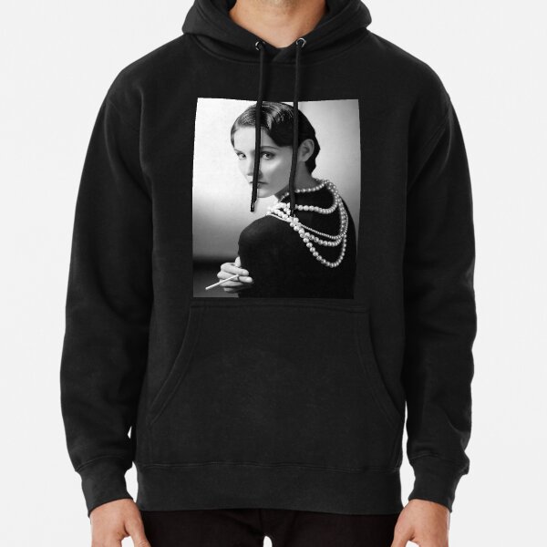 Coco Chanel digitally modified Pullover Hoodie