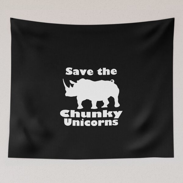 Item preview, Save the Chunky Unicorns - Save the Rhinos designed and sold by youzername.