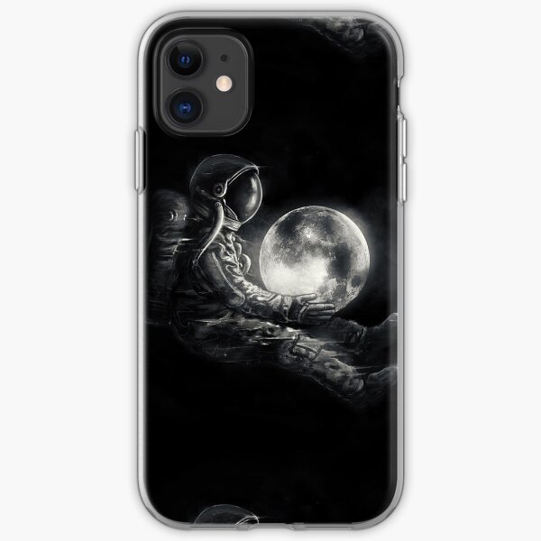 Moon Play iPhone Soft Case