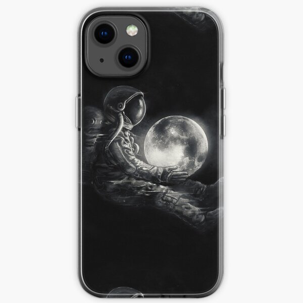 Moon Play iPhone Soft Case