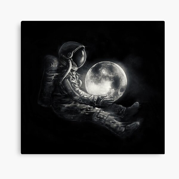 Moon Play Canvas Print