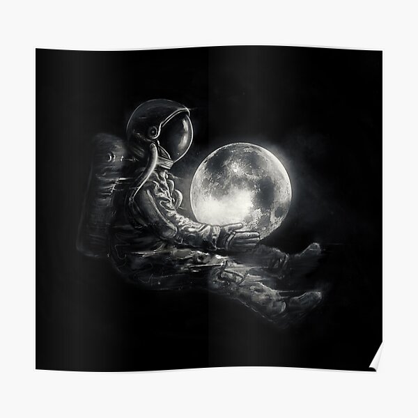 Jeu de lune Poster