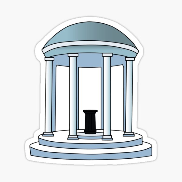Old Well- Chapel Hill Sticker