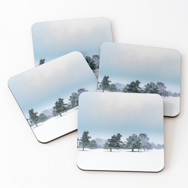 Item preview, winter landscape of the forest edge under the snow designed and sold by KERES Jasminka.