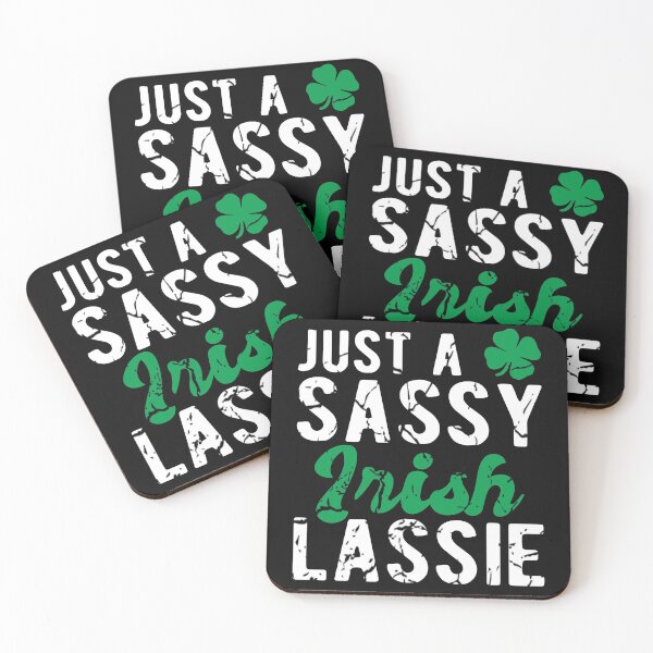 Item preview, Just a Sassy Irish Lassie St Patrick's Day Shamrock designed and sold by Dan66.