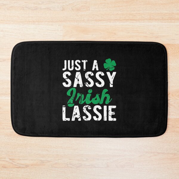 Item preview, Just a Sassy Irish Lassie St Patrick's Day Shamrock designed and sold by Dan66.