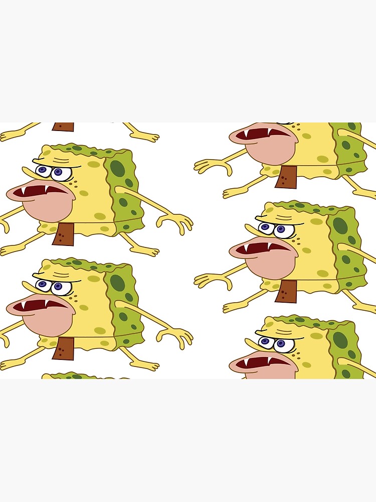 SpongeGar Meme - Spongebob Meme - Caveman Spongebob Leggings for