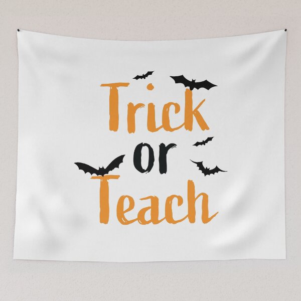 Item preview, Trick Or Teach Halloween Teacher Cute gift designed and sold by TopDawgDesigns.