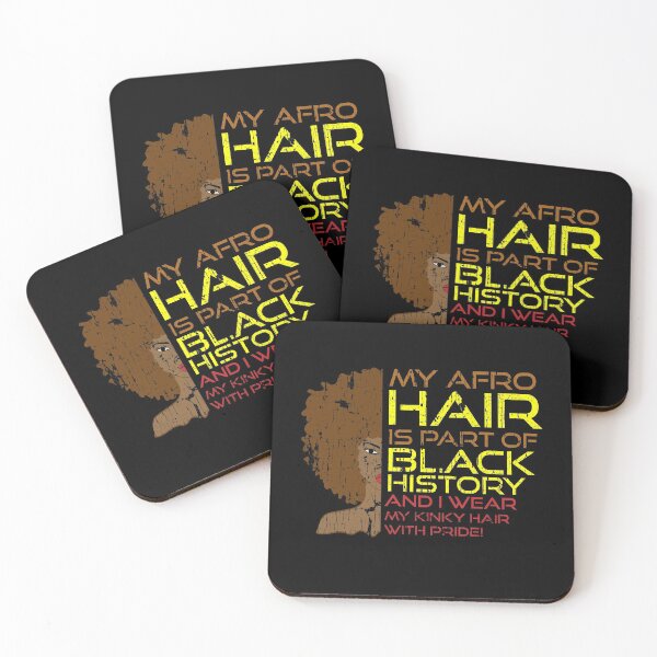 Item preview, My Afro Hair is Part of Black History Month designed and sold by blackartmatters.