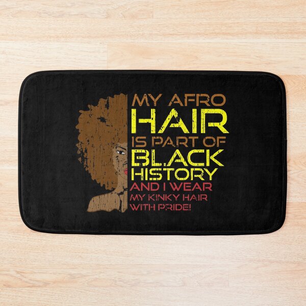 Item preview, My Afro Hair is Part of Black History Month designed and sold by blackartmatters.