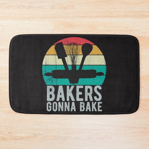 Item preview, Retro Bakers Gonna Bake Funny Bakery Sunset Design designed and sold by UrbanHype.
