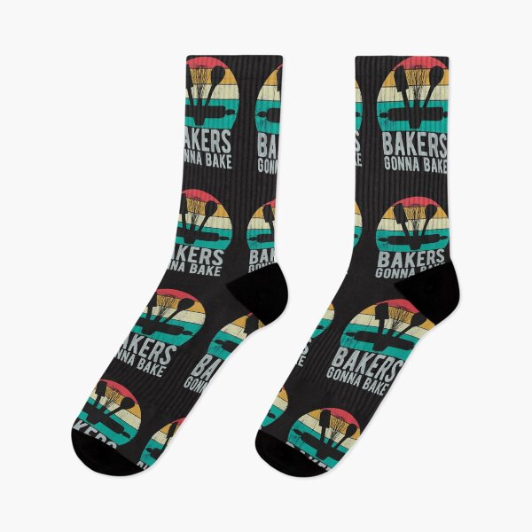 Item preview, Retro Bakers Gonna Bake Funny Bakery Sunset Design designed and sold by UrbanHype.