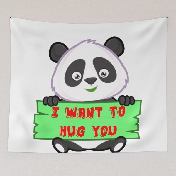 Item preview, I want to hug u panda  designed and sold by Babmk.